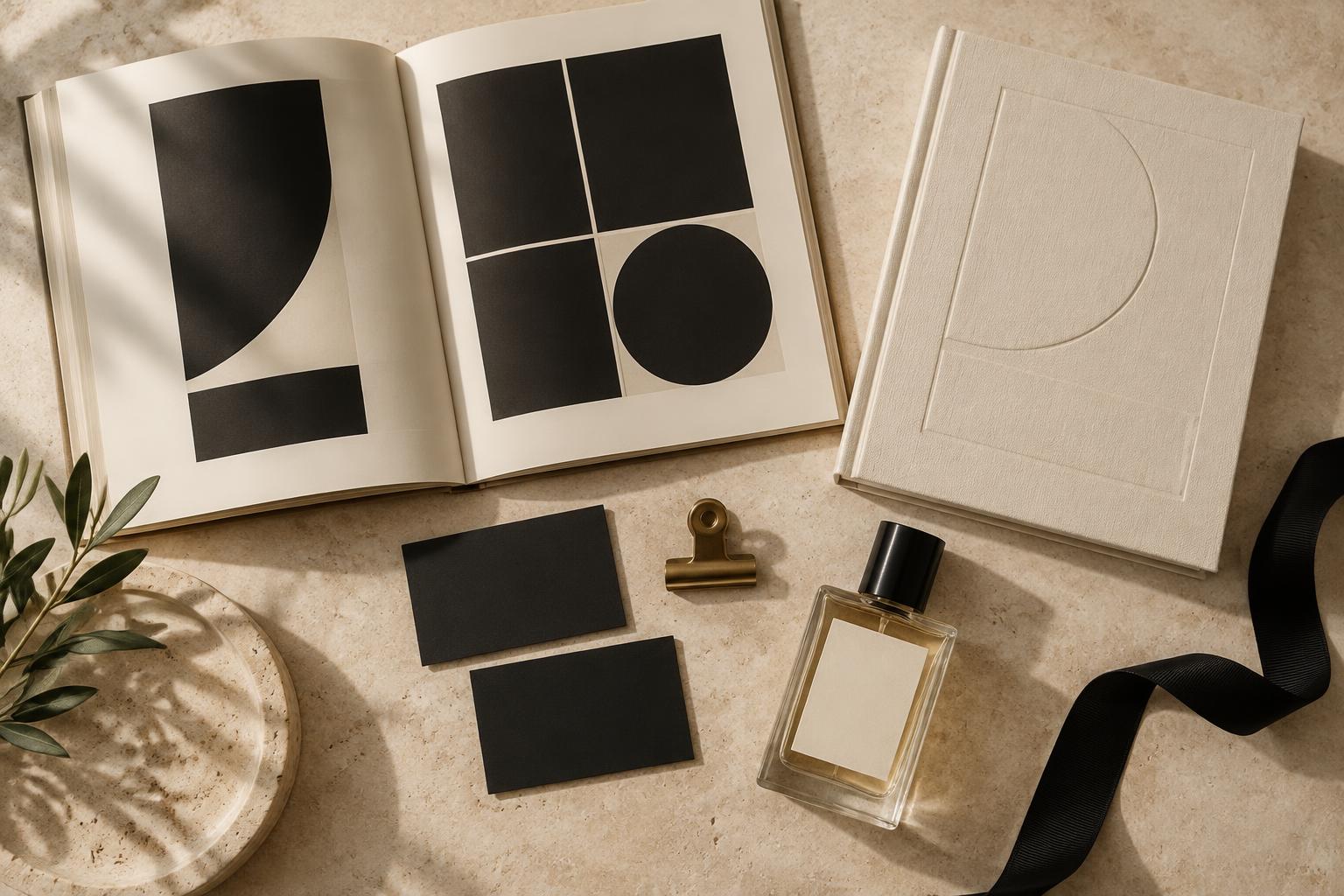 Visual research and brand identity materials by BRAND.